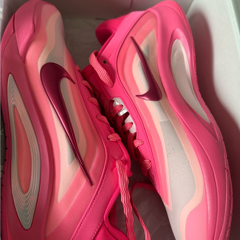 Nike- Aja Wilson Pink Athletic Shoes